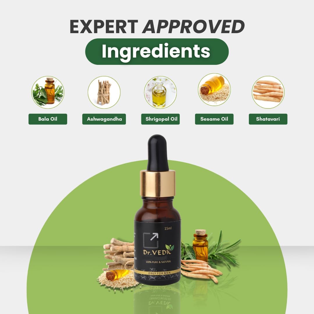 Dr Vedic 100% Pure & Natural Oil 15 ML