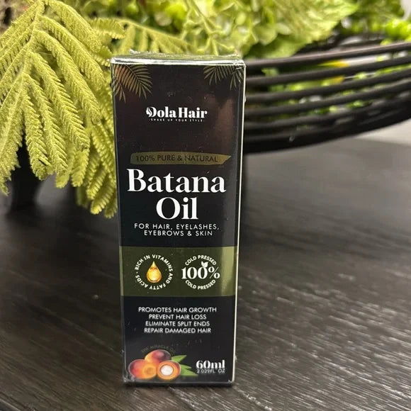 Batana Oil for Hair Growth Organics Pure Batana Hair Oil 100% Natural Batana Oil Nourishes Damaged Hair Natural Hair Growth Oil and Conditioner Batana Hair Oil 2.02 Fl Oz